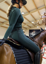 Dark green EQ full grip <tc>breeches</tc>