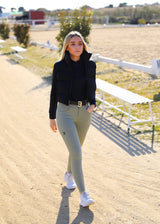 Olive EQ full grip <tc>breeches</tc>