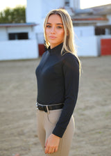 Zwart Mesh Base Layer