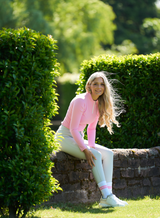 Light Gray EQ full grip <tc>breeches</tc>