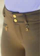 'The Icon' Mocha full grip rijbroek