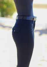 'The Original' Black full grip <tc>breeches</tc>