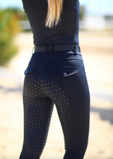 'The Original' Black full grip <tc>breeches</tc>