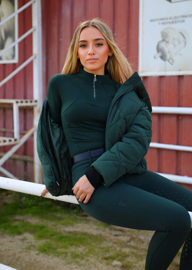 Dark Green EQ Full grip breeches