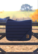 Zwart Glitter zadeldek dressuur