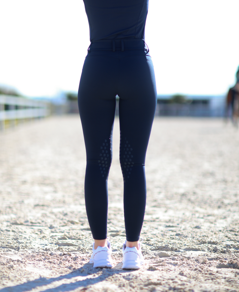 Navy EQ Knee Grip Breeches