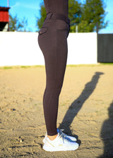 'The Original' Espresso full grip breeches