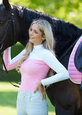 White - Pink EQ Base Layer