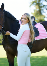 Pink Saddle pad Dressage