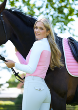 White - Pink EQ Base Layer