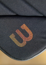 Black glitter Dressur Schabracke