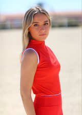 Sorbet Red Sleeveless