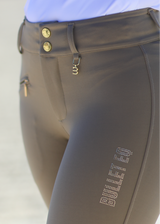 'The Icon' Mocha full grip rijbroek
