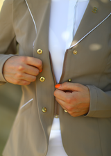 Wedstrijdjas beige