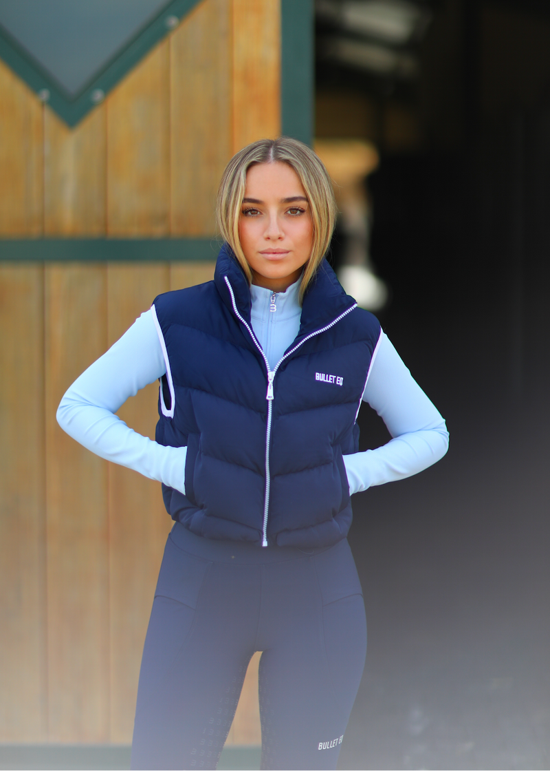 Licht Blauw Ribbed Base Layer