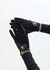 Black Riding Gloves