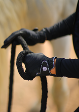 Black Riding Gloves